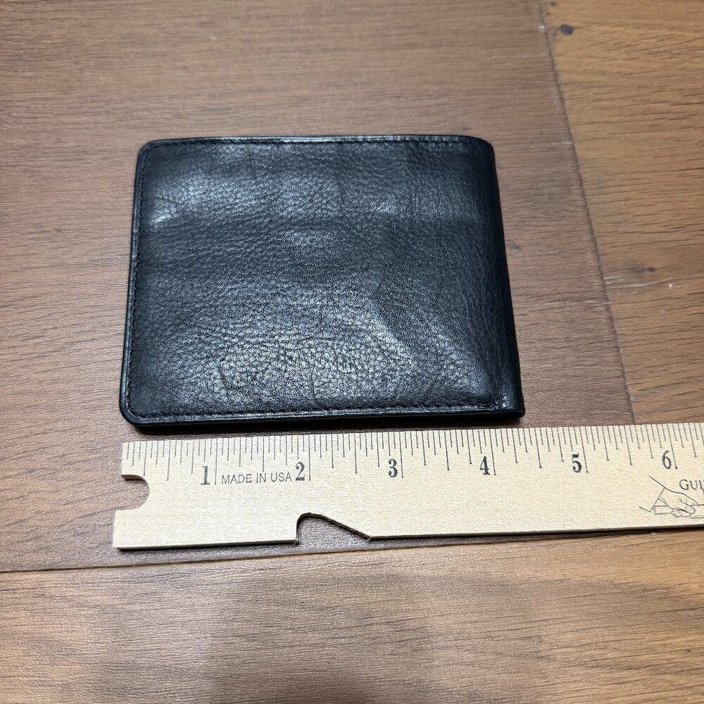 Stafford Men’s Black Leather Wallet